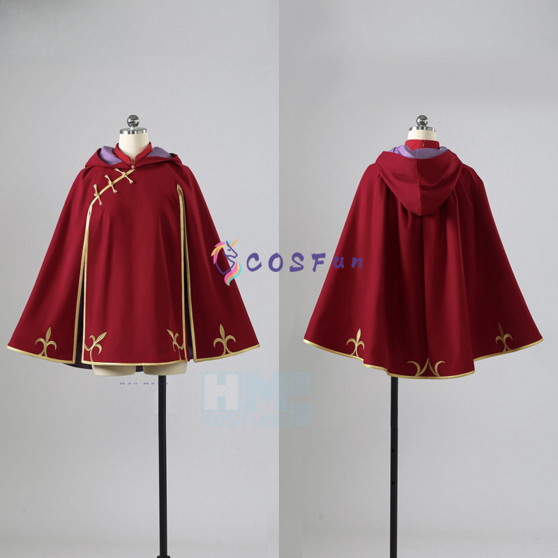 Anime Cosplay Yor - 銀魂神楽カミルコスプレ衣装マントベルト手袋アニメパーティー制服ハロウィンプレイ役割服服 COSFun