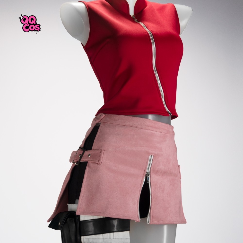 Anime Cosplay Series - アニメコスプレシリーズ：NS疾風伝-春野サクラ コスプレ衣装フルセット QQcos
