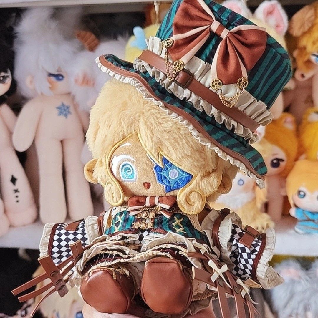 Anime Cosplay Event - 20cm タイムキーパー・クッキーぬいぐるみ人形 アニメ タイムキーパー・クッキー コスプレ ドレスアップ