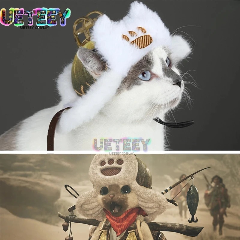 Anime Cosplay Long Hair - UETEEY コスプレ アトス モンスターハンター ハット ワイルドス
