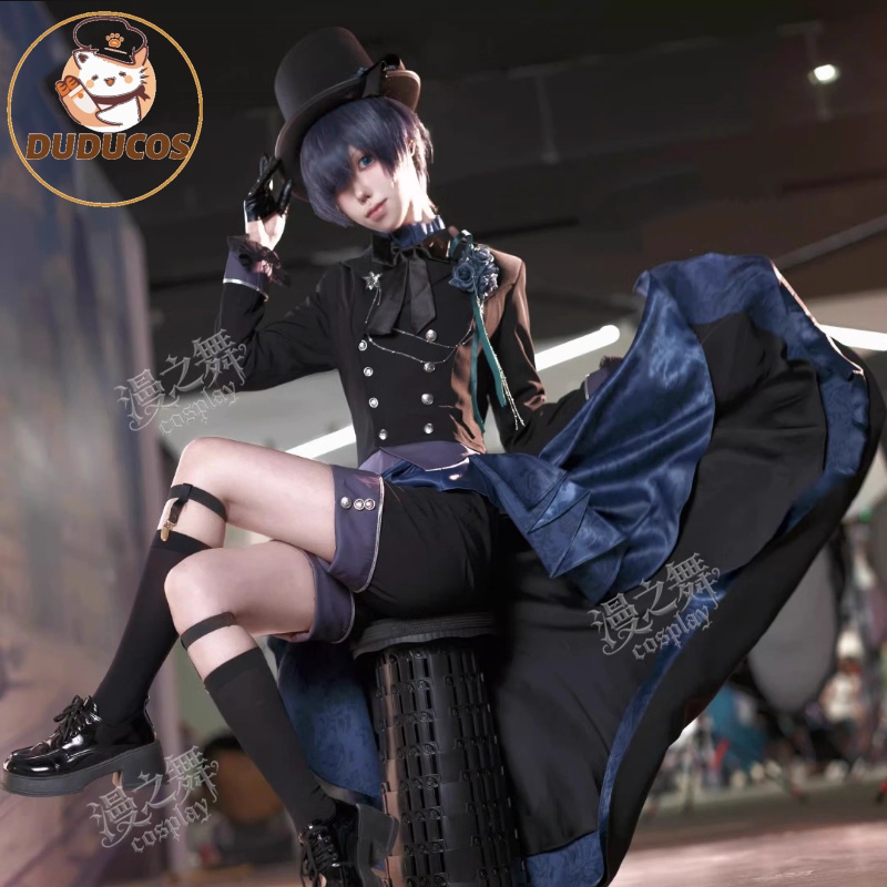 Anime Cosplay Japanese - DUDU-R シエル・ファントムハイヴ コスプレ衣装 日本のカーニバルパーティー 悪魔アニメ制服