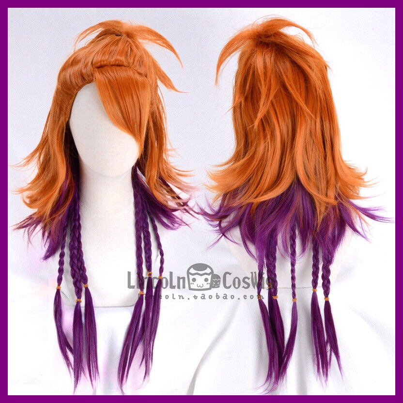 Anime Cosplay Long Hair - アニメ黒執事ジョーカーコスプレフルウィッグロングヘアヘアピースコスプレウィッグ
