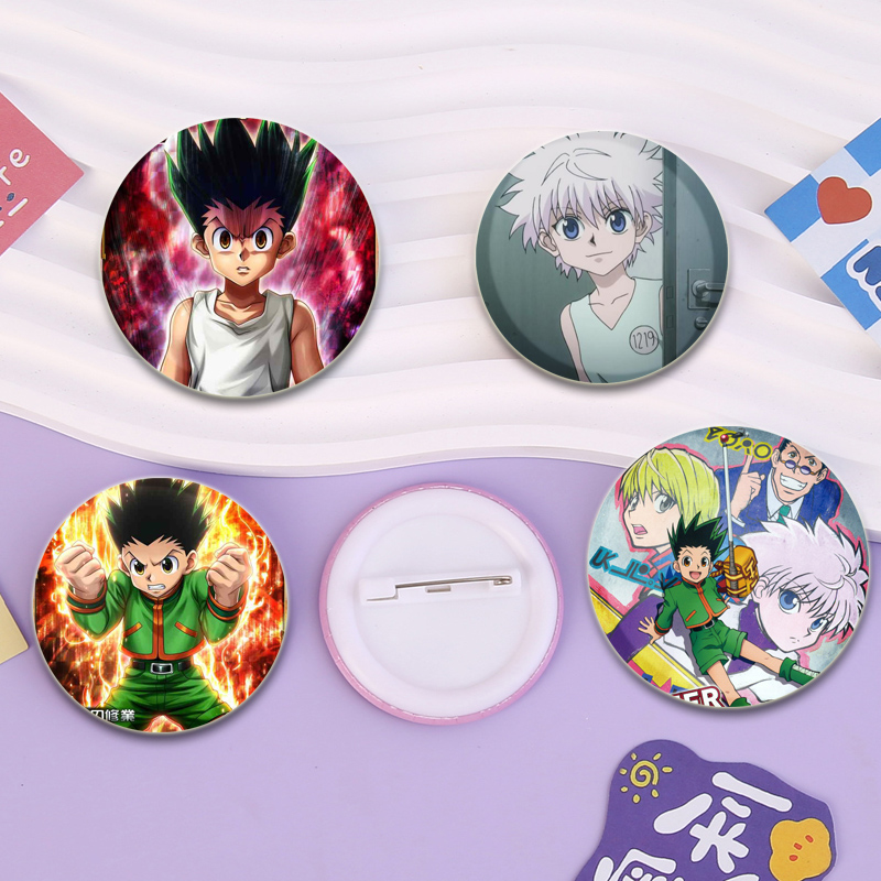ハンター × ハンターアニメブローチラウンドゾルディックキル - Cosplay Anime Killua Zoldyck のレビューと価格