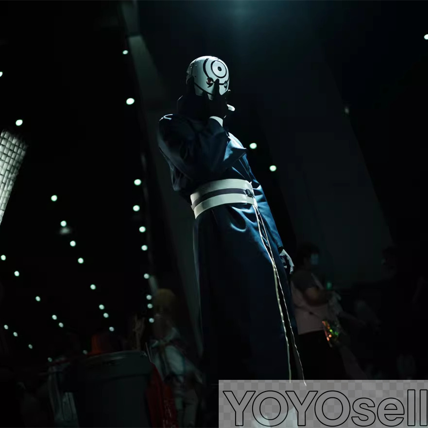 うちはオビトコスプレ衣装アニメ忍者忍者暁ローブハロウィンカー - Anime Cosplay Obito のレビューと価格