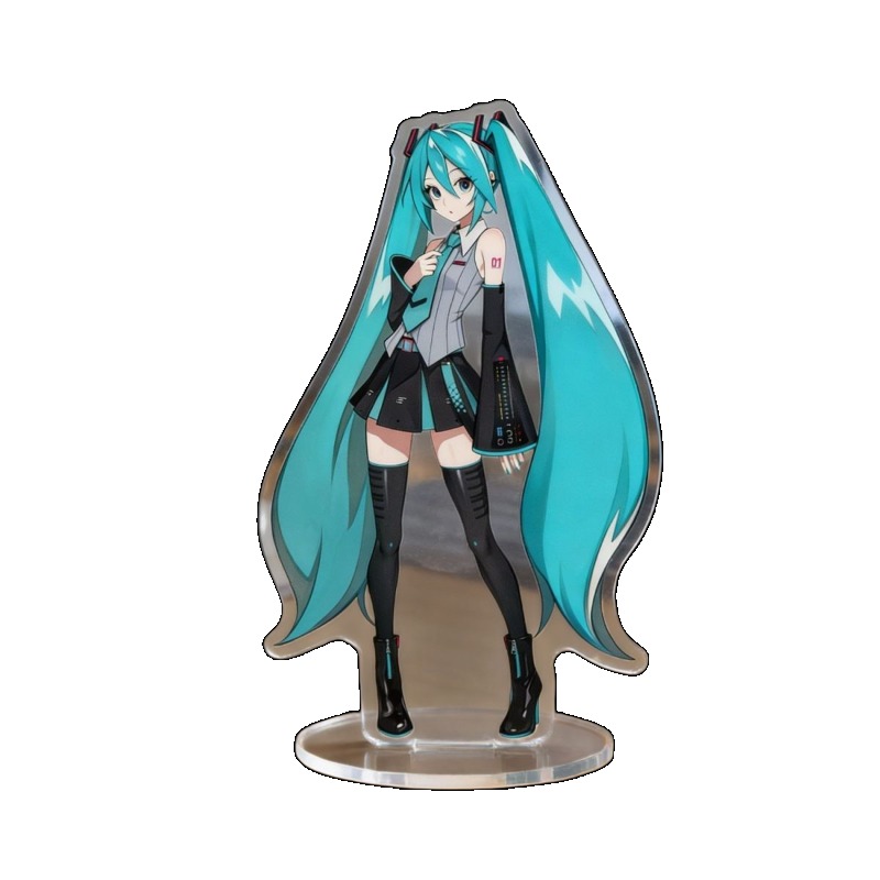 初音ミク 10 センチメートルアクリルスタンドかわいいアニメ - Anime Cosplay In Japan のレビューと価格