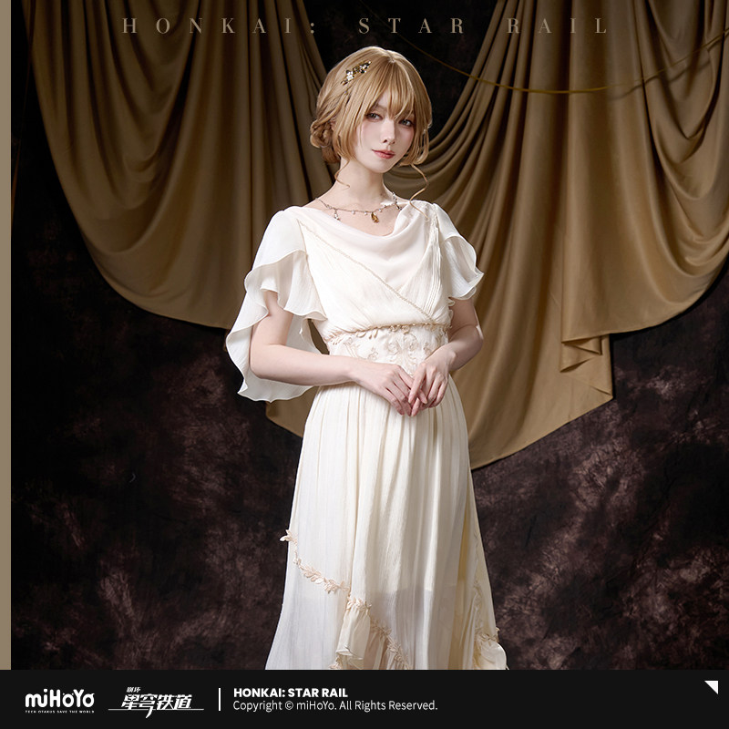 オリジナルアグラエアドレススカート mIHOYO ゲーム H - Anime Cosplay Dress To Impress のレビューと価格