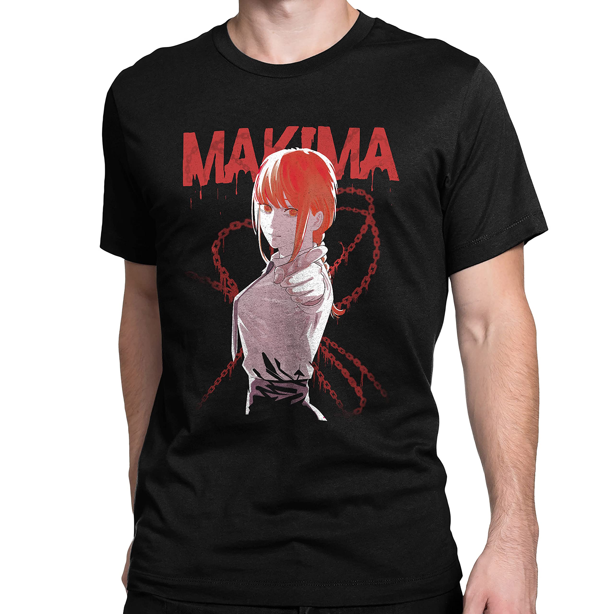チェーンソーマンマキマアニメプリント Tシャツ 2026 新 - Anime Cosplay Makima のレビューと価格