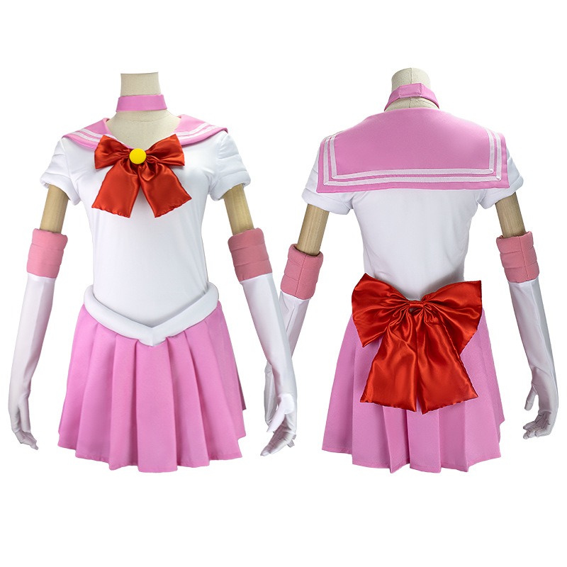 アニメ美少女戦士セーラームーンちびうさ月野コスプレバトルスー - Anime Cosplay Mujer のレビューと価格