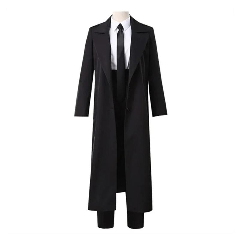 アニメマキマ制服コスプレ衣装スーツトレンチコートシャツネクタ - Anime Cosplay Makima のレビューと価格