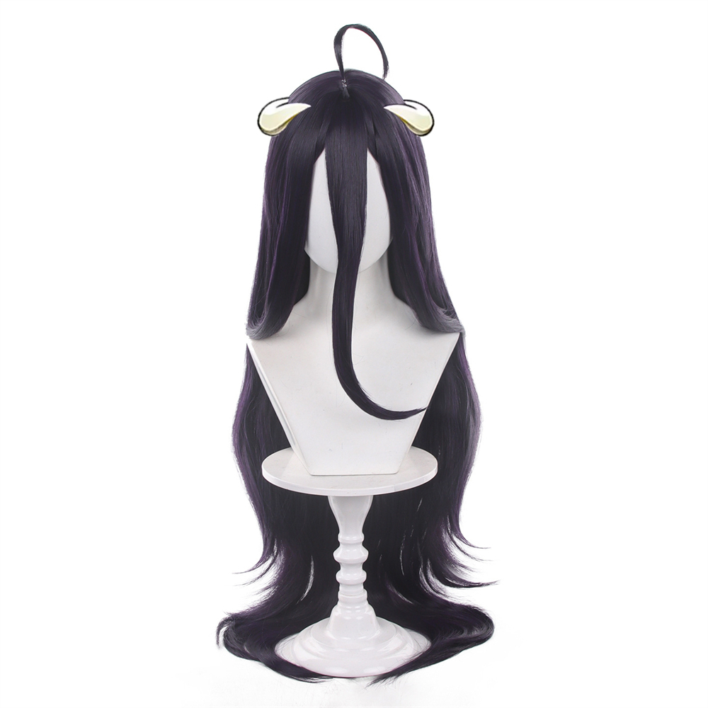 アルベド 100 センチメートルロングストレートコスプレウィ - Anime Cosplay Albedo のレビューと価格