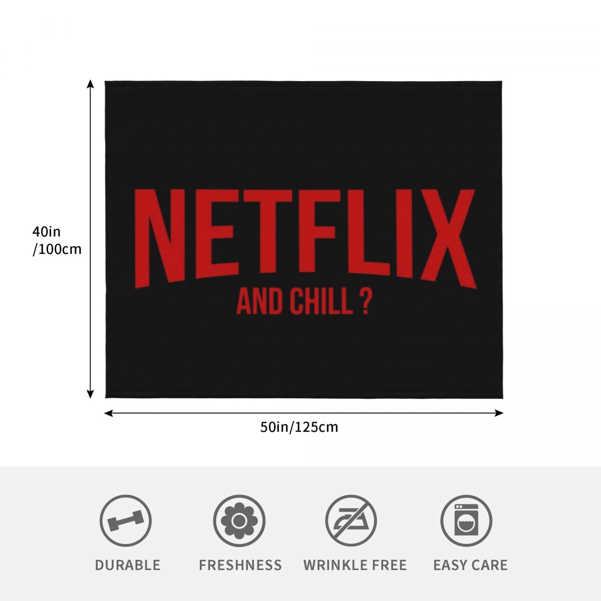Netflixでくつろぐためのブランケット、面白いギフト、ベ - Anime Cosplay Netflix のレビューと価格