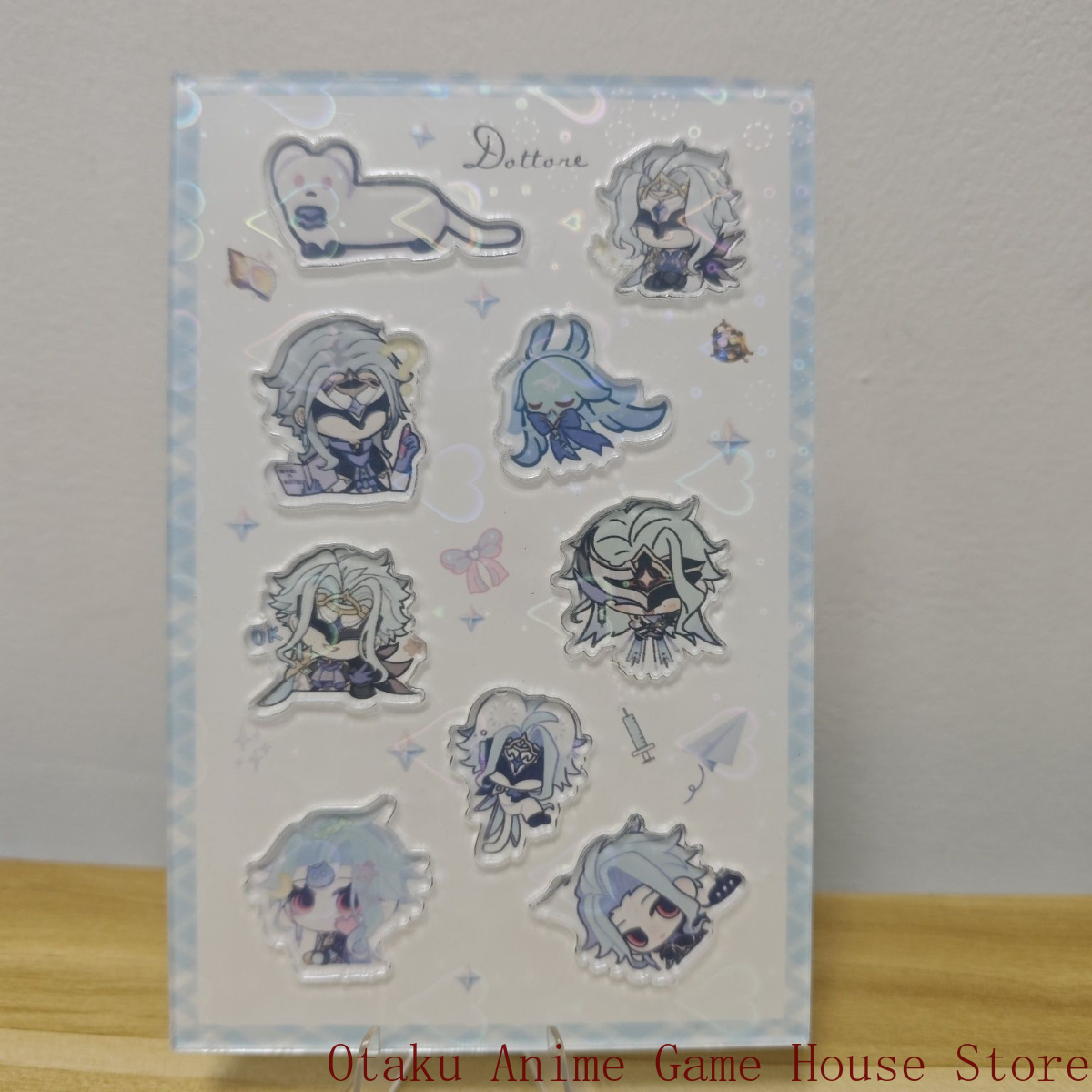原神 パンタローネ・イル・ドットーレ アクリルステッカー i - Anime Cosplay Diy のレビューと価格
