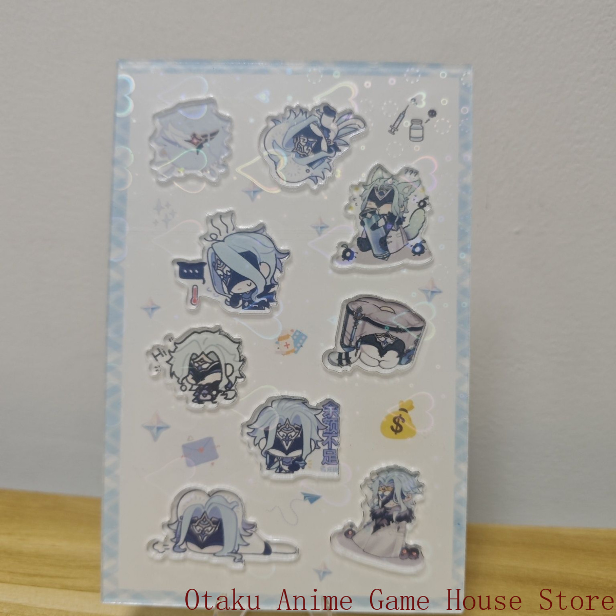 原神 パンタローネ・イル・ドットーレ アクリルステッカー i - Anime Cosplay Diy のレビューと価格