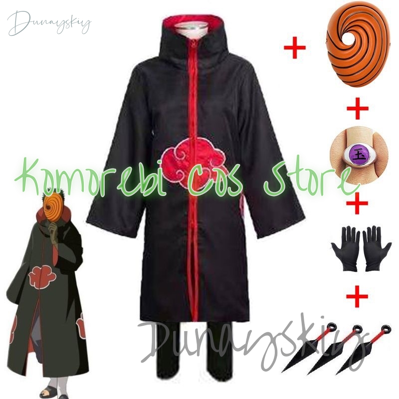 男の子と大人のためのアニメの変装,カーニバルマスク,ハロウィ - Anime Cosplay Obito のレビューと価格