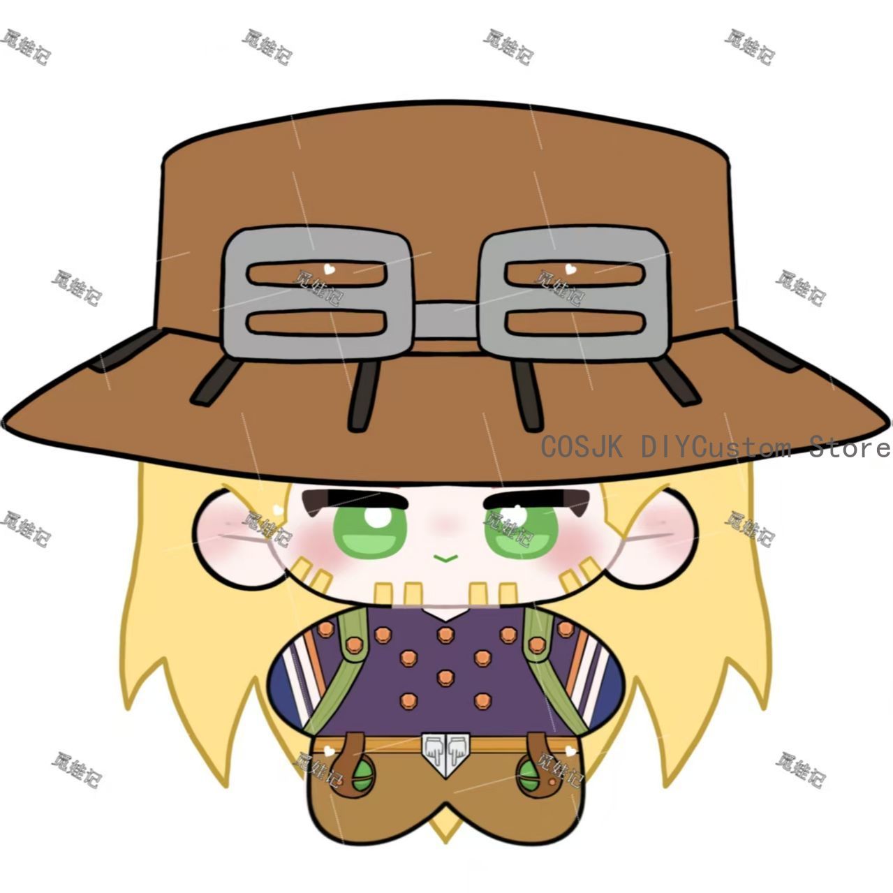 アニメジャイロゼペリジョニージョースターかわいい 10 セン - Anime Cosplay Kawaii のレビューと価格