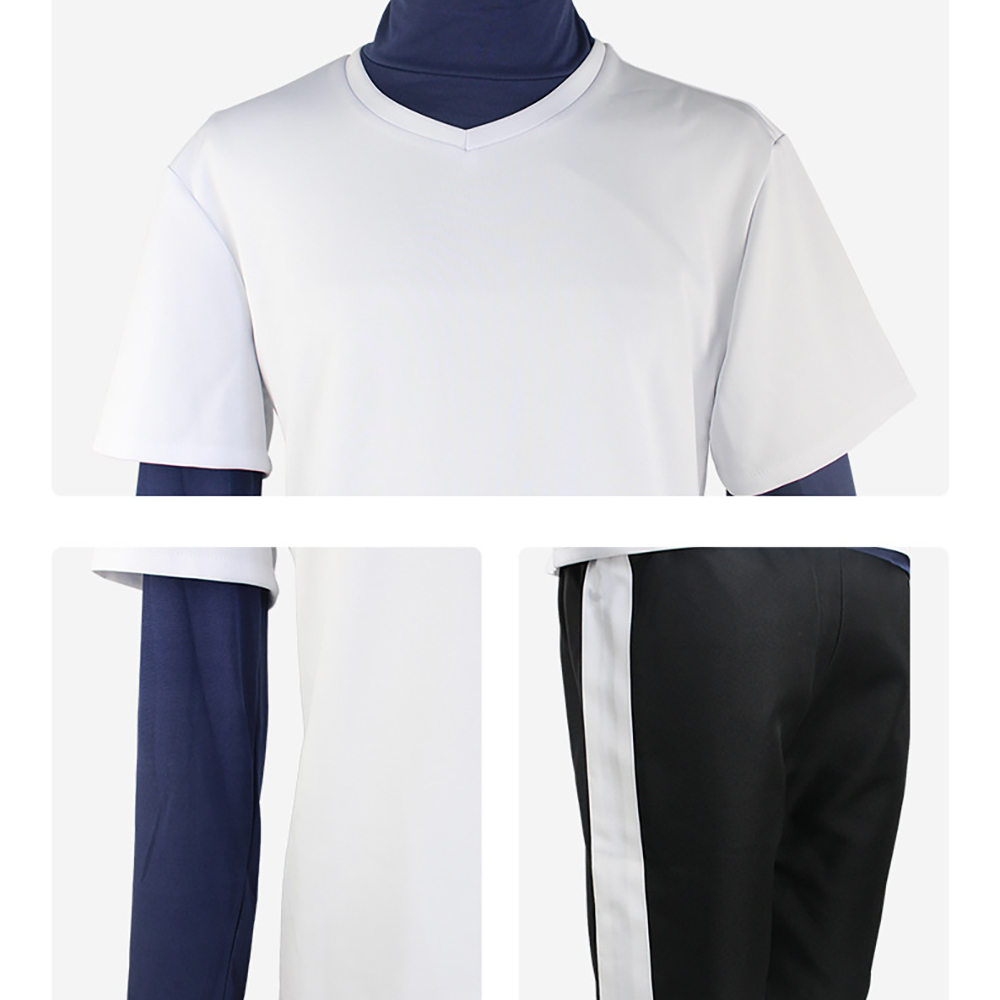 アニメキルア・ゾルディックコスプレ衣装トップスショーツ高校カ - Cosplay Anime Killua Zoldyck のレビューと価格