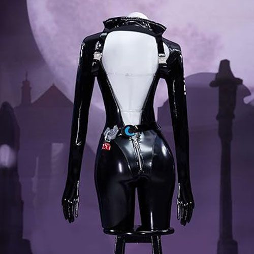 WHH アニメニッケクエンシーコスプレ衣装黒のボディスーツマ - Anime Cosplay Props のレビューと価格