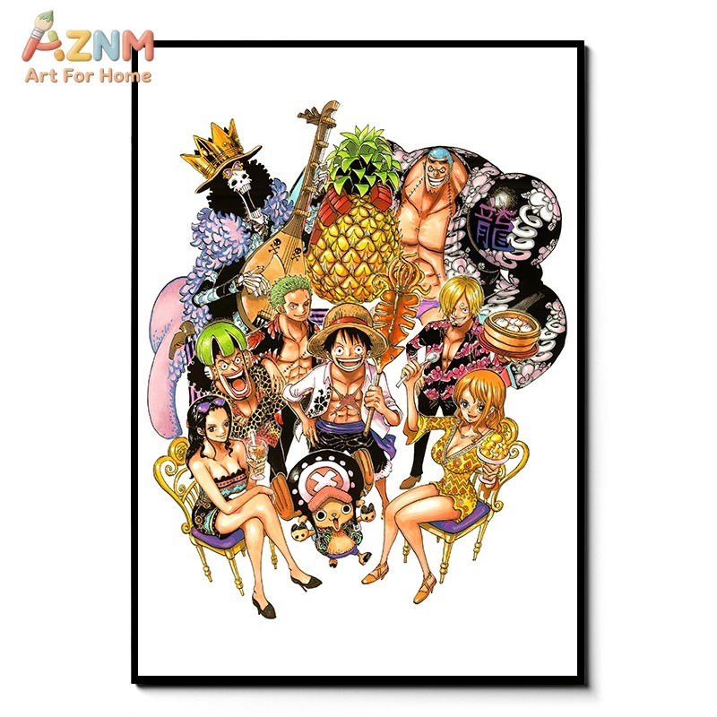 AZNM ワンピース 麦わらの一味 高級パーティー アニメ  - One Piece Straw Hat のレビューと価格