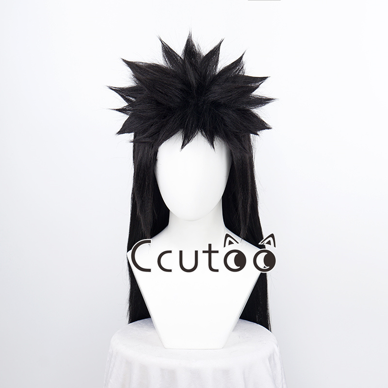 新しいアニメ怒っているうちはオビトコスプレ人工毛ロングブラッ - Anime Cosplay Obito のレビューと価格