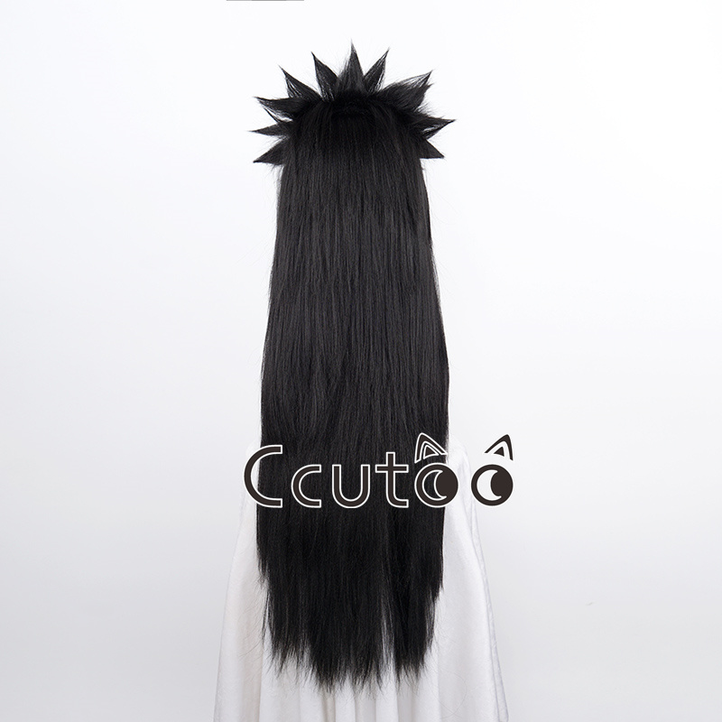 新しいアニメ怒っているうちはオビトコスプレ人工毛ロングブラッ - Anime Cosplay Obito のレビューと価格