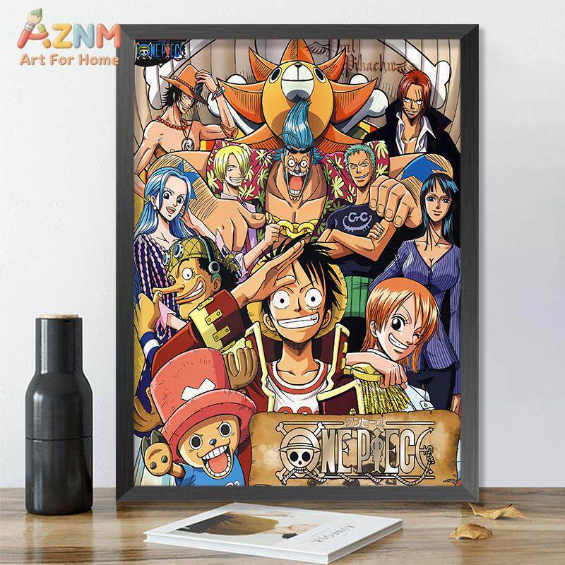 AZNM ワンピース麦わら帽子海賊団全キャラクターアニメマン - One Piece Straw Hat のレビューと価格