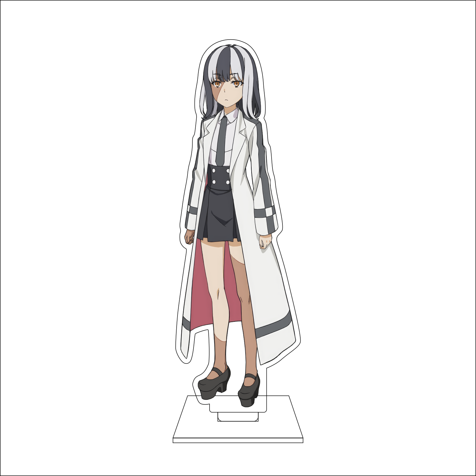 16 センチメートルアニメ御坂美琴コスプレアクリルフィギュア - Anime Cosplay Props のレビューと価格