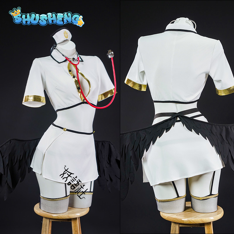 アニメ「オーバーロード」アルベドコスプレ衣装 新しい女性用セ - Anime Cosplay Albedo のレビューと価格