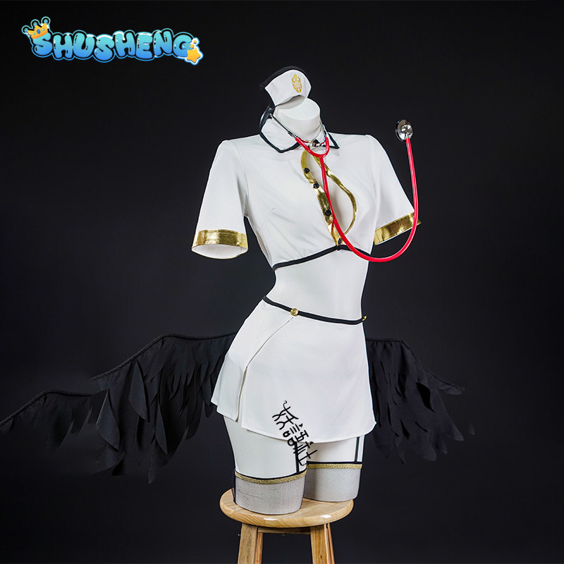 アニメ「オーバーロード」アルベドコスプレ衣装 新しい女性用セ - Anime Cosplay Albedo のレビューと価格