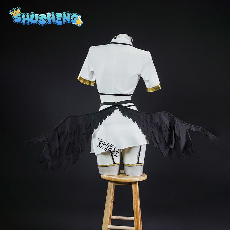 アニメ「オーバーロード」アルベドコスプレ衣装 新しい女性用セ - Anime Cosplay Albedo のレビューと価格