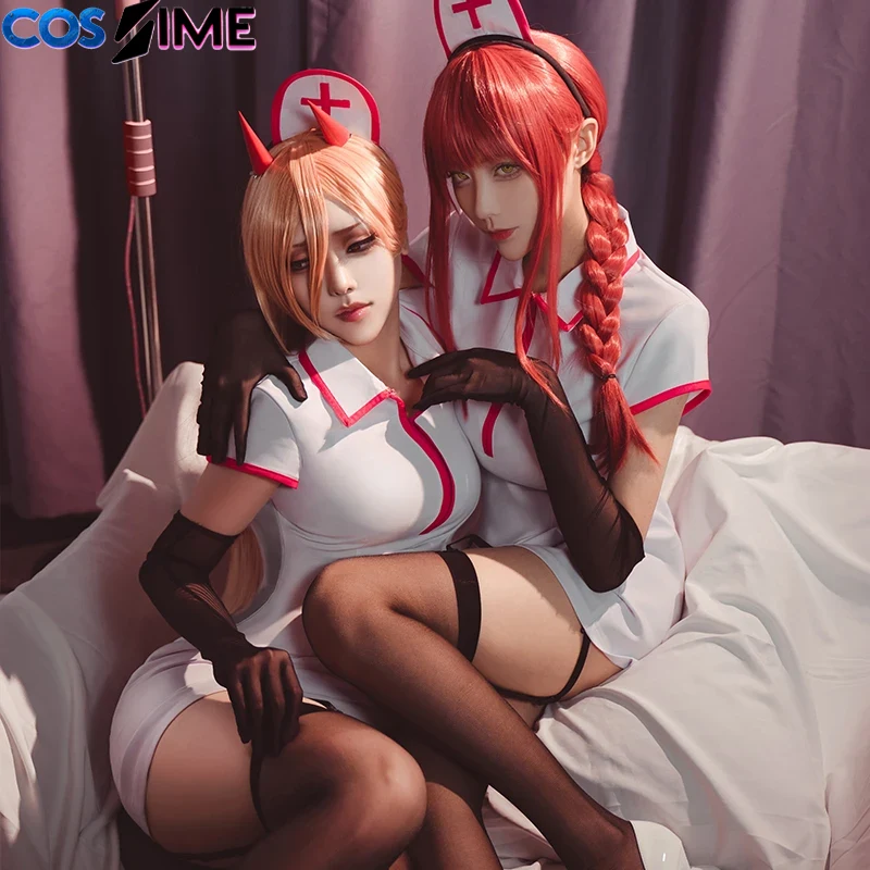 アニメチェーンソーマンマキマパワーコスプレ衣装セクシーなナー - Anime Cosplay Makima のレビューと価格