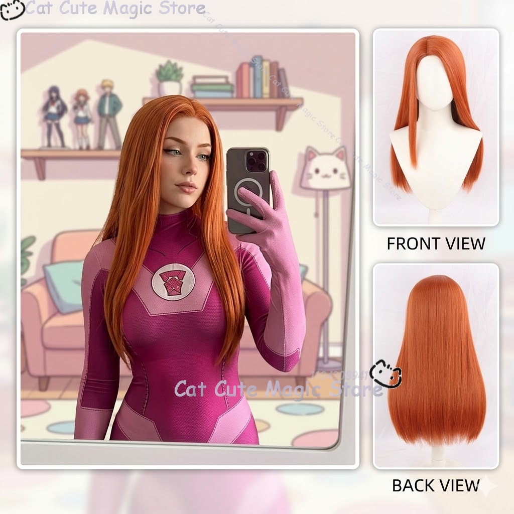 サマンサ・イブ・ウィルキンス アトム・イブ アニメ インビン - Anime Cosplay Long Hair のレビューと価格