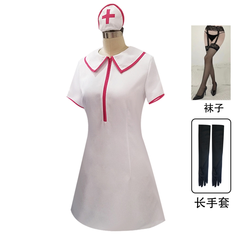 パワーマキマコスプレ衣装ウィッグロングジャケットコート黒スー - Anime Cosplay Makima のレビューと価格