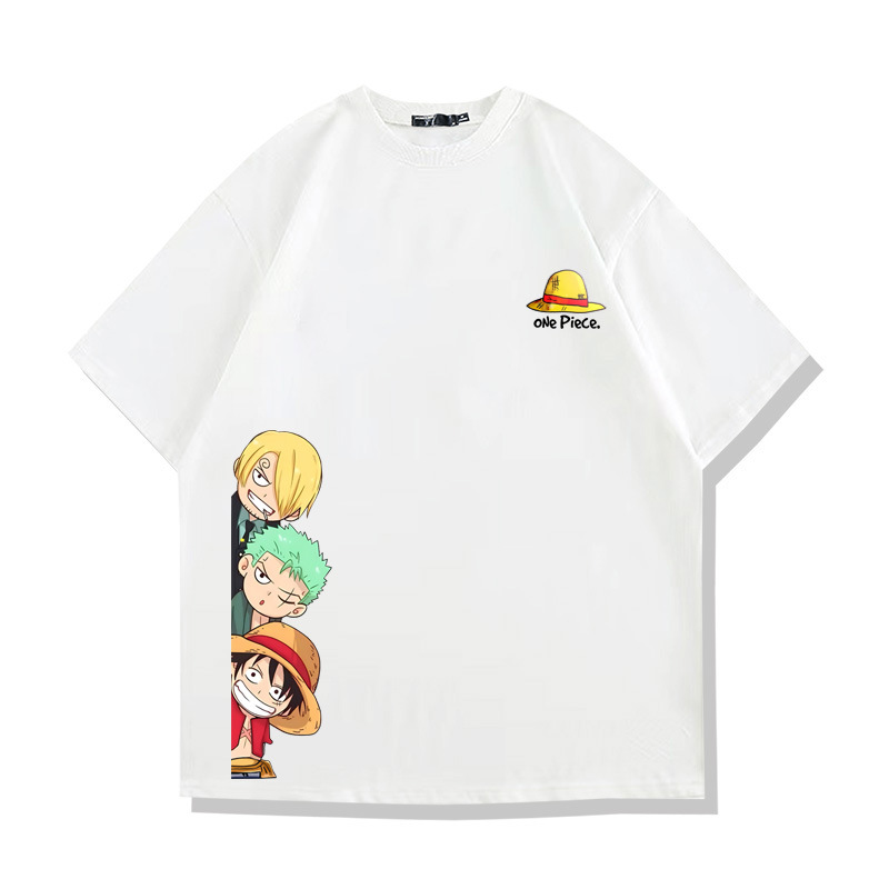 ワンピース麦わら帽子海賊団ユニセックス Tシャツ 2026  - One Piece Straw Hat のレビューと価格