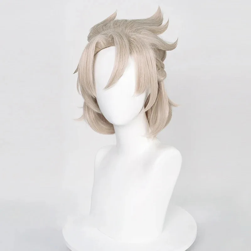 2025年原神アルベド35cmショートリネン耐熱合成毛ハロウ - Anime Cosplay Albedo のレビューと価格