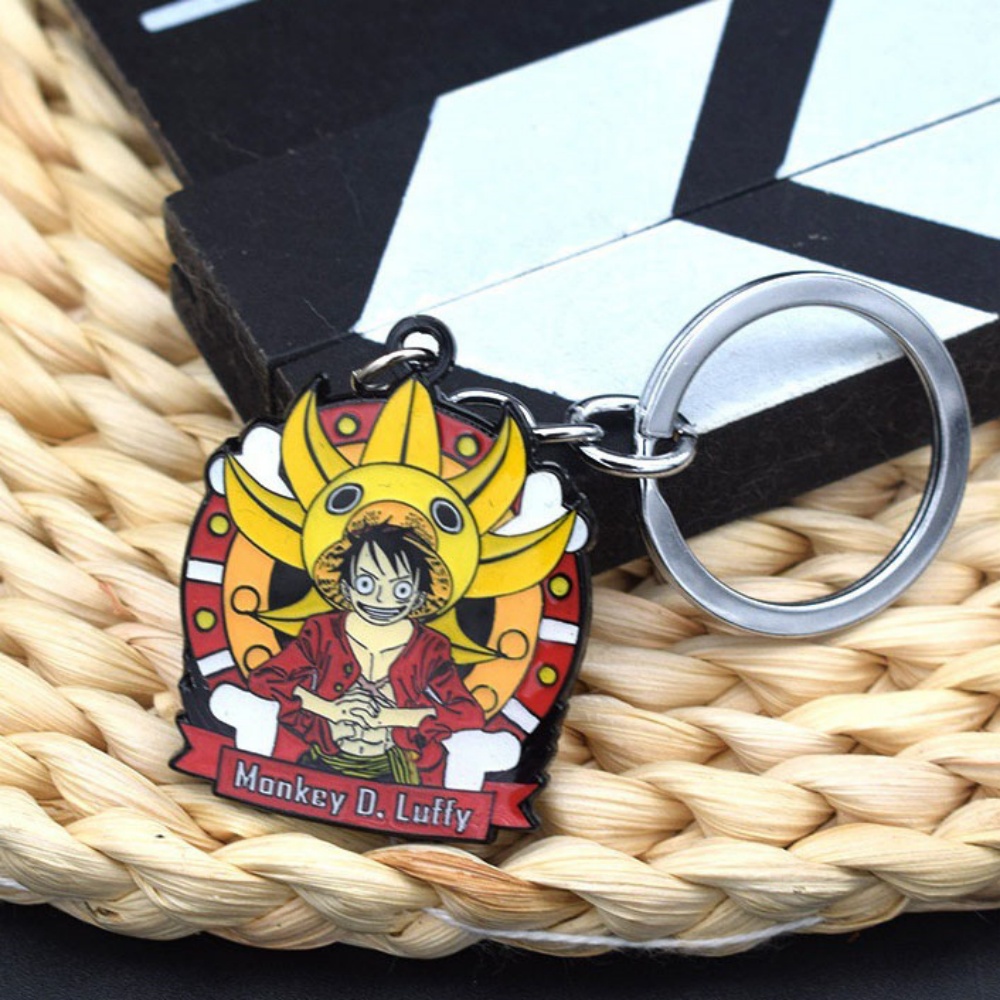 ワンピースアニメ周辺グッズ麦わら帽子キッド・ルフィキーホルダ - One Piece Straw Hat のレビューと価格