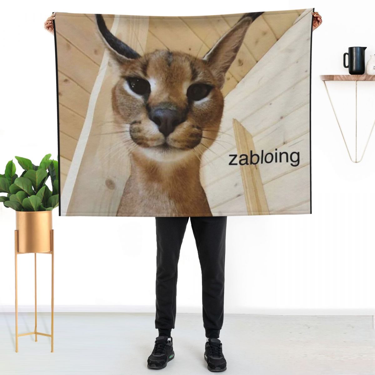 Zabloing Meme Throw Blanket コス - Anime Cosplay Meme のレビューと価格
