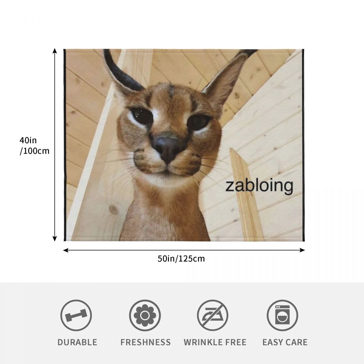 Zabloing Meme Throw Blanket コス - Anime Cosplay Meme のレビューと価格